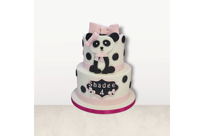 Panda taart