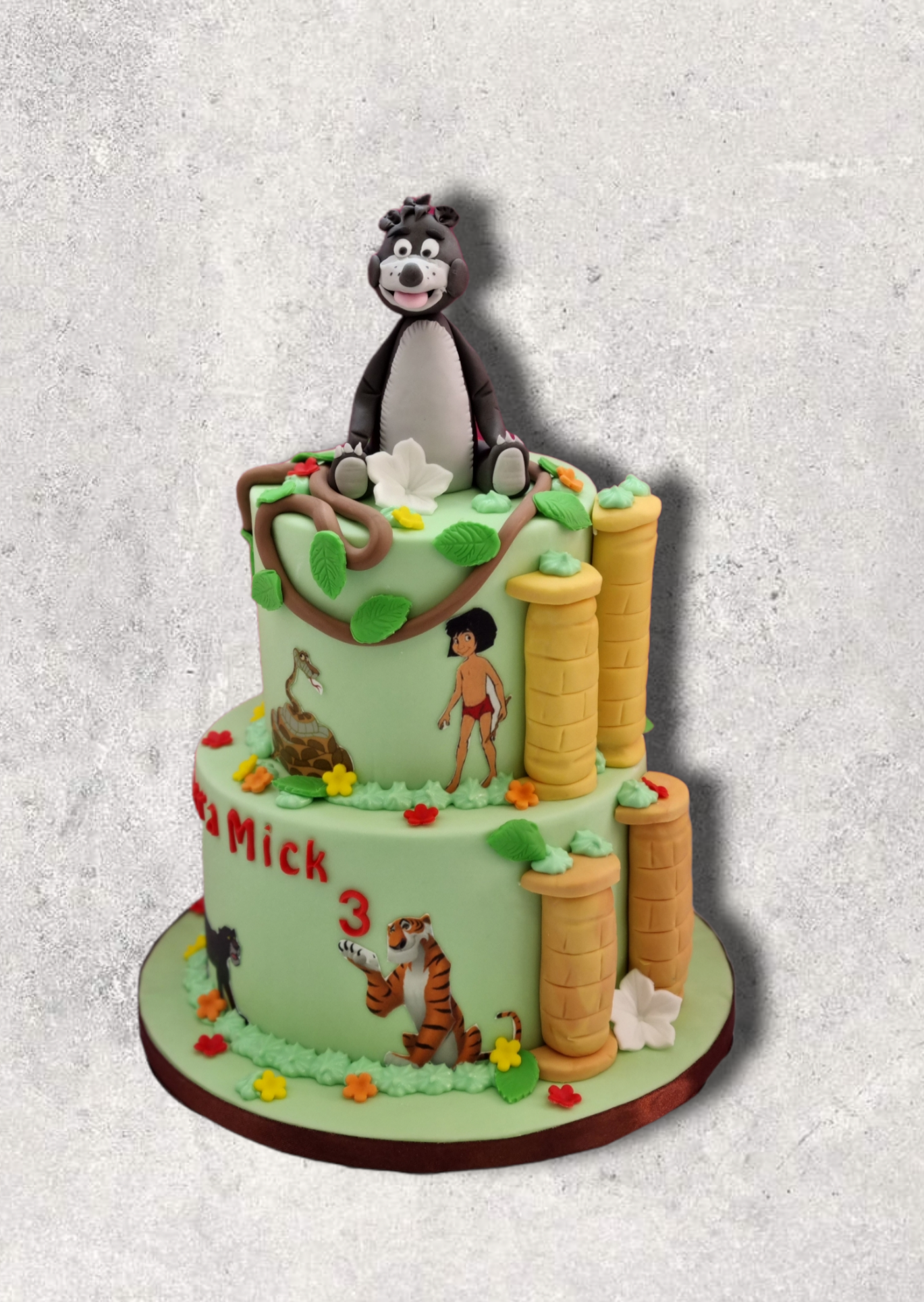 Jungle taart