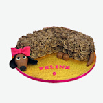 De leukste teckel taart bestel je online bij Hippe Taarten Teckel Taart