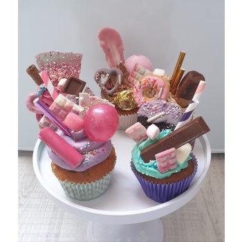 Snoep cupcakes