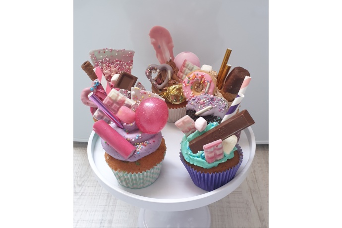 Snoep cupcakes