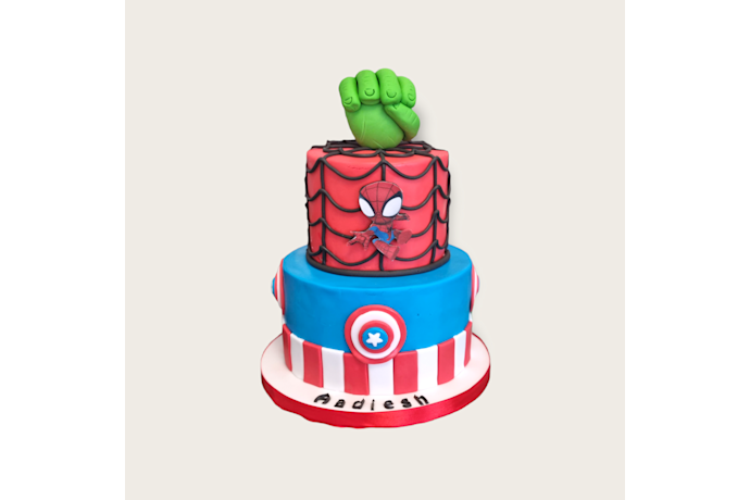 super helden taart