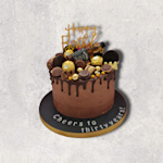 Chocolade drip taart