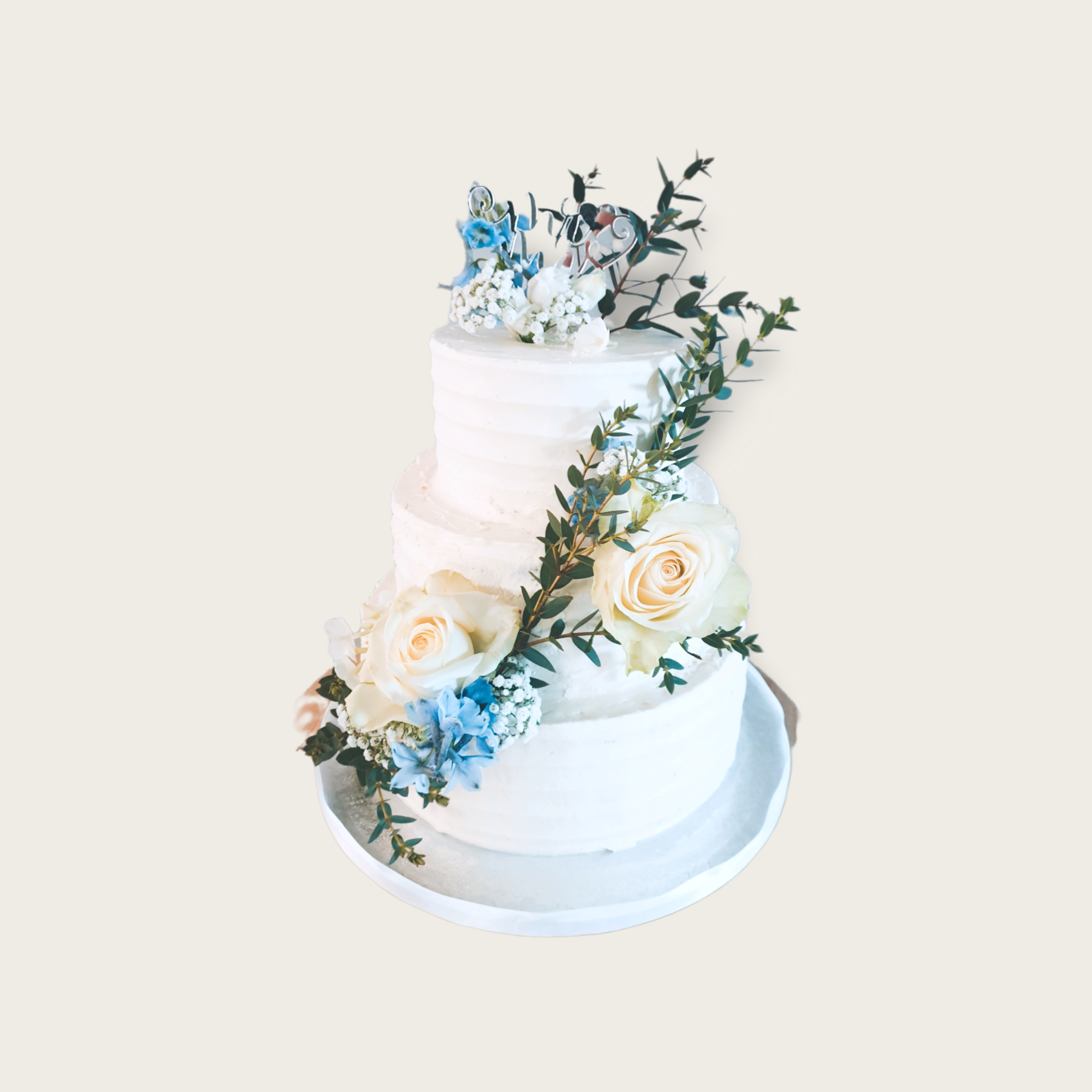 buttercream flower cake