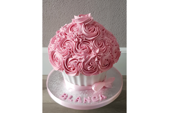 Roze Smashcake