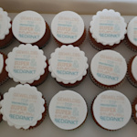 Bedank cupcakes