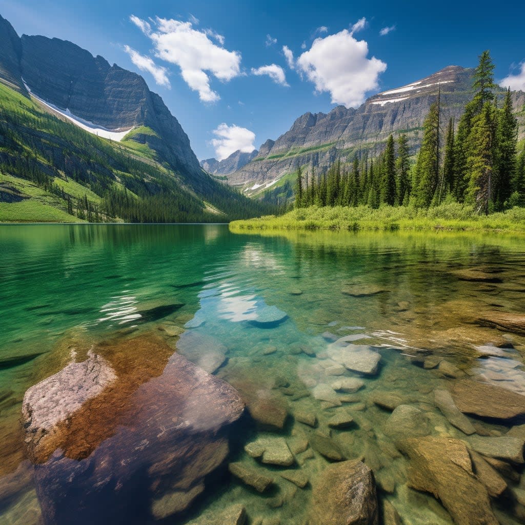 Montana Crystal Clear Lakes