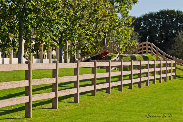 Superior Concrete Products Fence and Wall Projects Gallery - Superior 3-Rail Fence Equestrian Facility