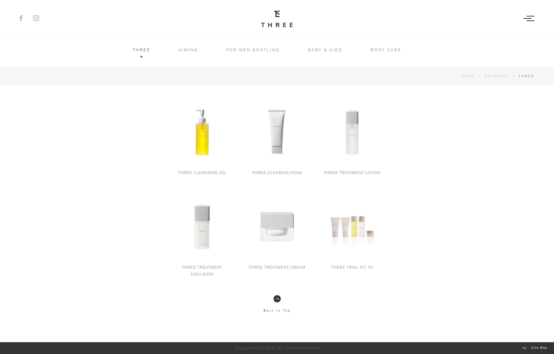 Products Listing 