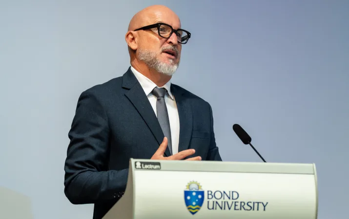 Professor Nick James of Bond University