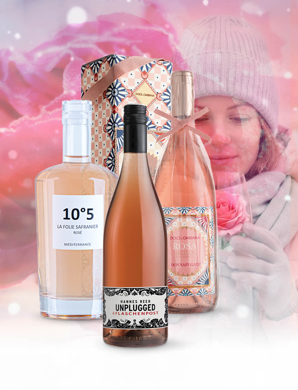 Champagne Ruinart Blanc de Blancs & Rosé Duo Wooden Giftbox