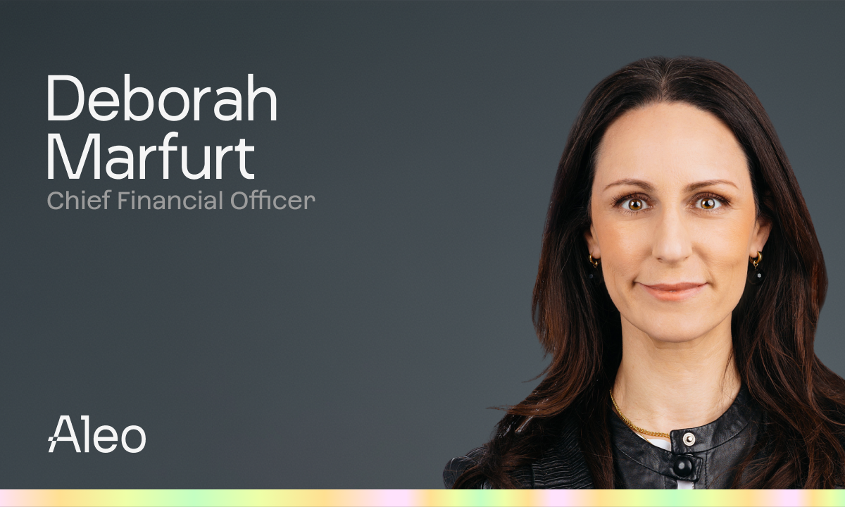 The Aleo Network Foundation Appoints Deborah Marfurt as CFO