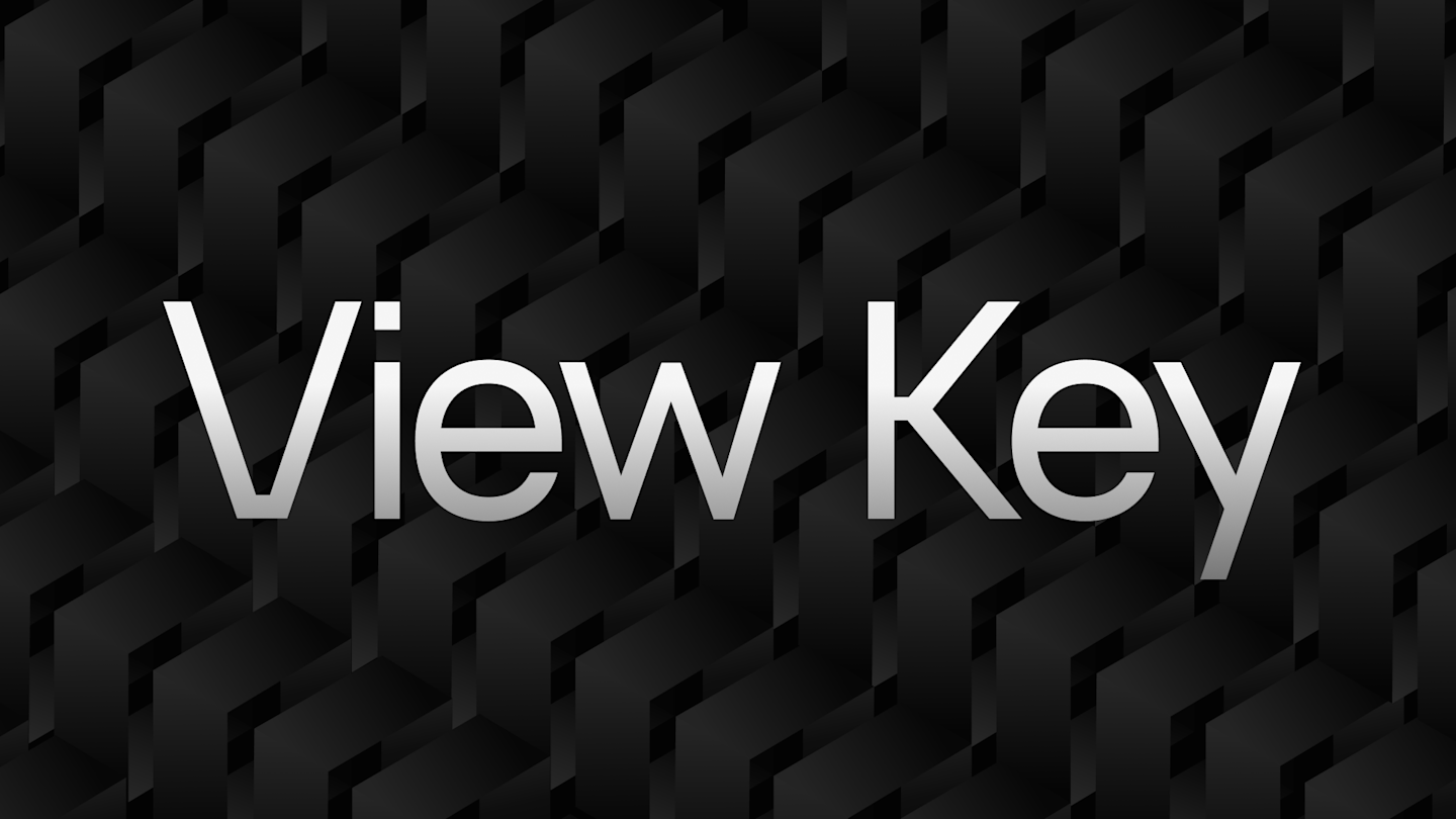 How the view key solves the privacy vs. compliance dilemma
