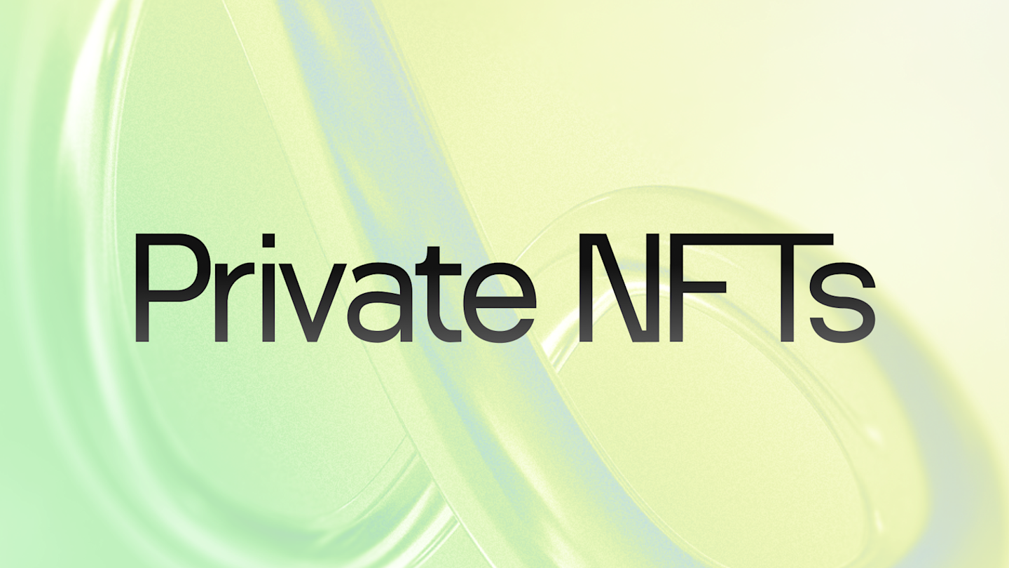 Where NFTs meet privacy: Building private NFTs with Leo