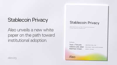 Stablecoin Privacy: A New Paper Making The Case for Private Stablecoins