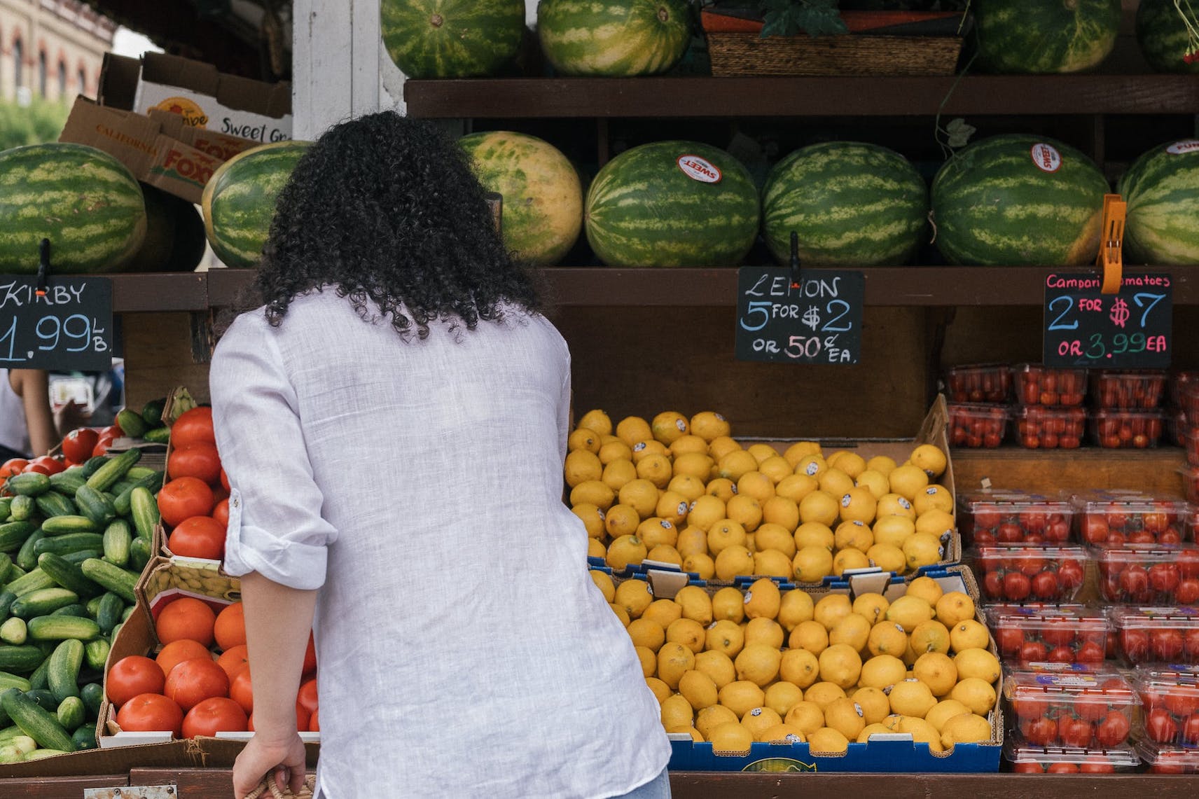 fruit stand