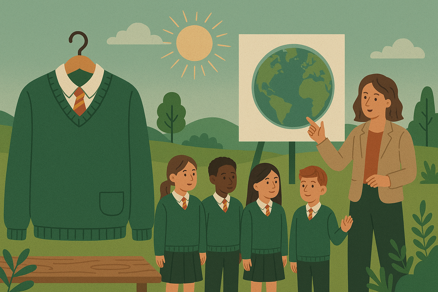 The Hidden Connection: How Sustainable School Uniforms Transform Climate Education