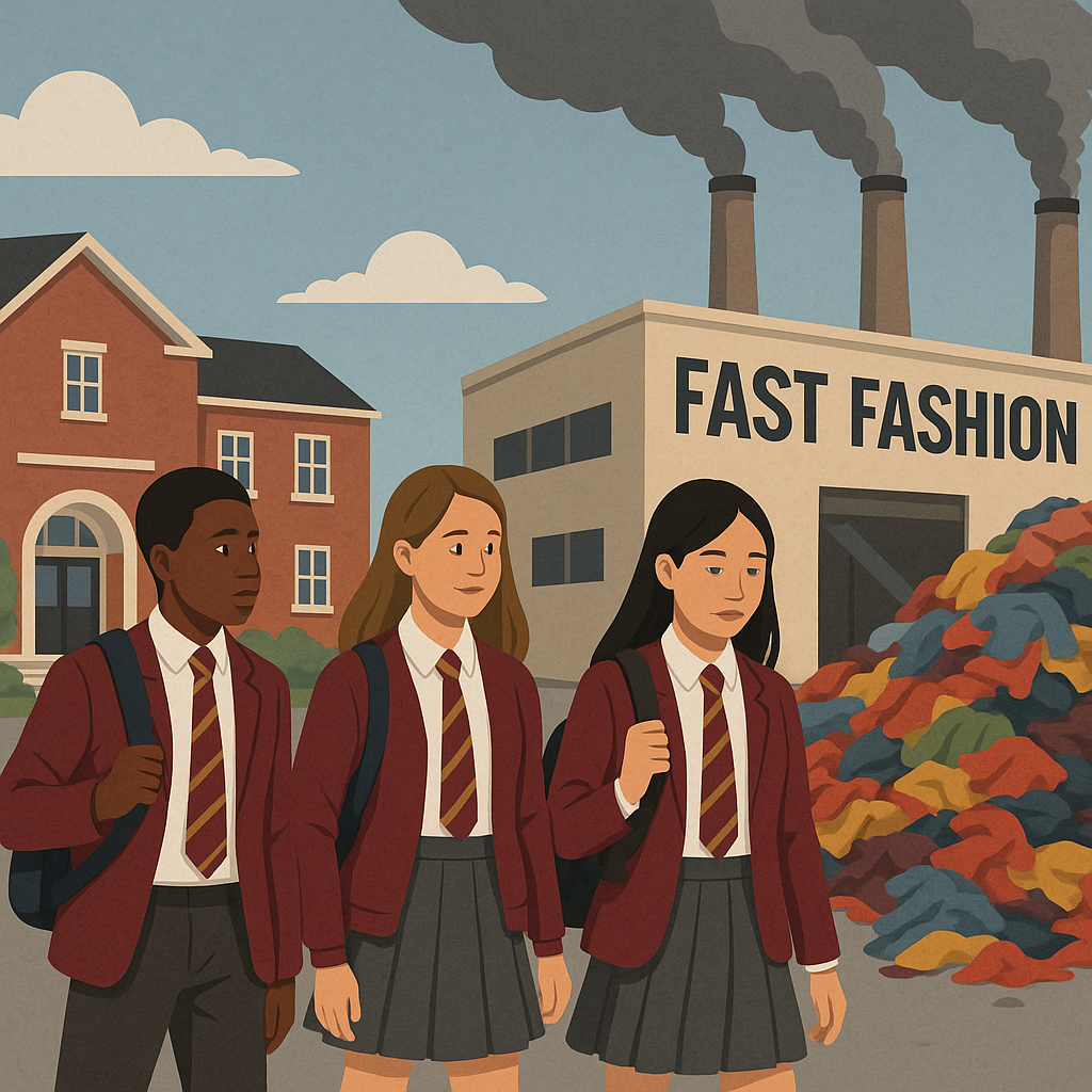 The Link Between School Uniforms and Fast Fashion: The Environmental Crisis Your School Isn't Talking About