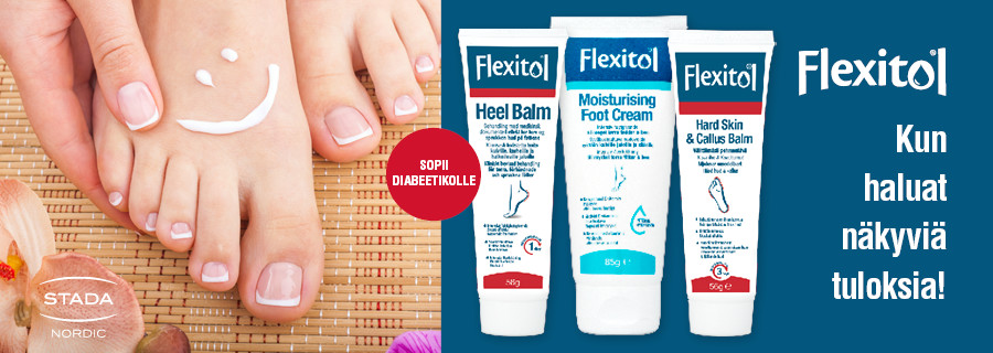 Flexitol | Ensimmäiset askeleet kohti terveitä jalkoja