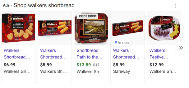 Walker's Shortbread Search 1