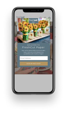 FreshCut Paper Mobile Ad 2