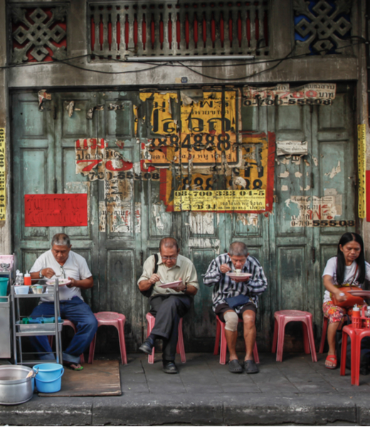 Best places for street food in Bangkok header image