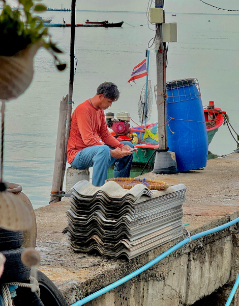 See locals in a centuries old fishing community