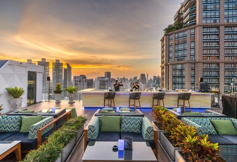 Best sky bars in Bangkok - vanilla