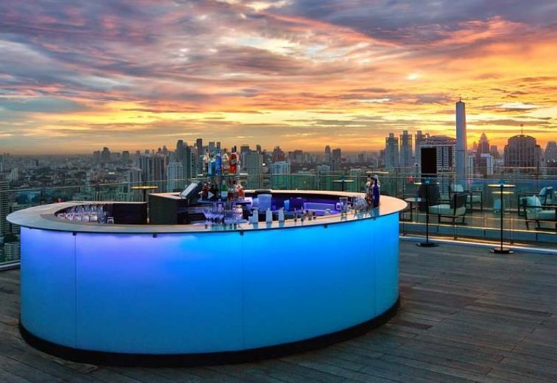best sky bar in bangkok - Octave Rooftop Bar