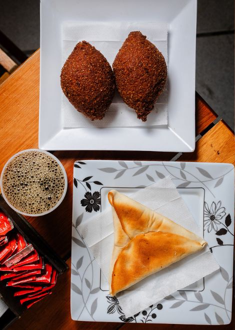 A taste of Rio's Lebanese heritage through golden beef kibe and flaky spinach and ricotta pastries
