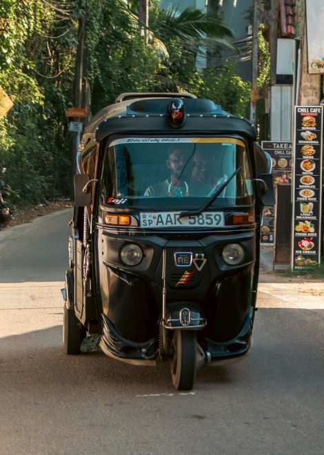 Hop aboard a tuk-tuk for one final foodie stop.