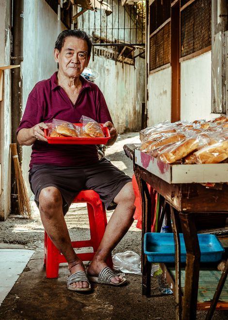 The food heroes of Jakarta. 