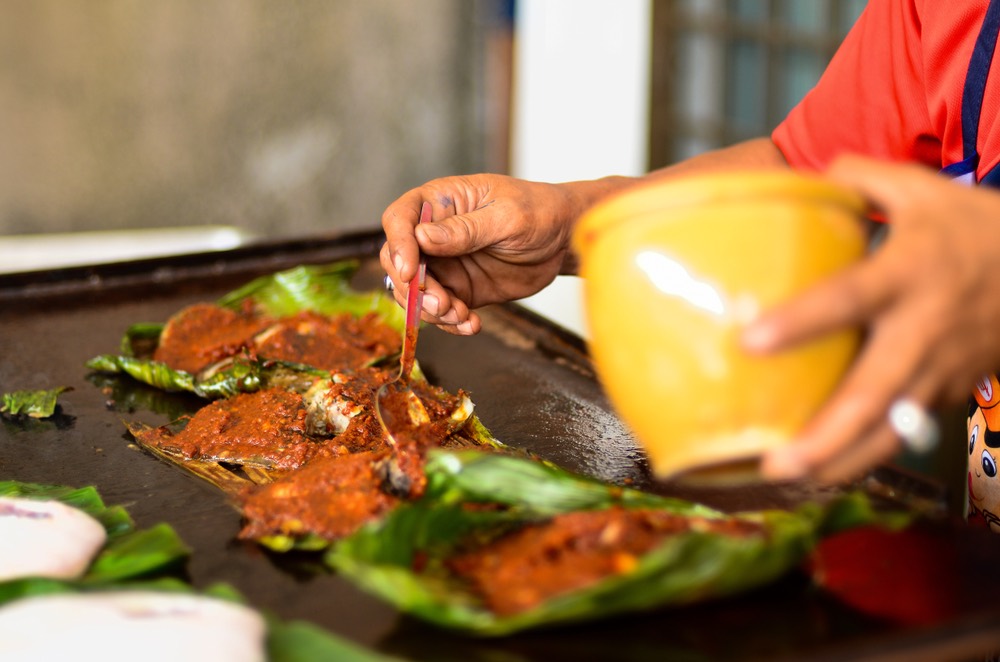 Kuala Lumpur street food Ikan bakar