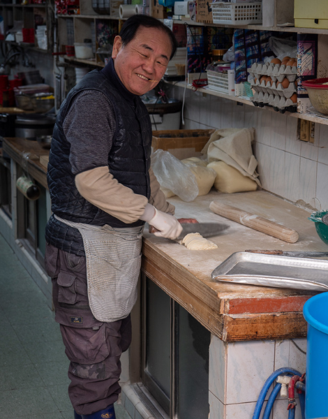 Hand-cut noodles from our food hero