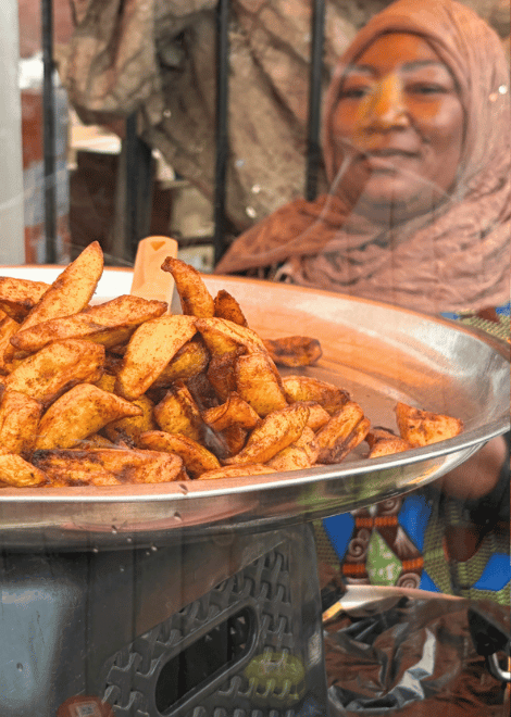 One of the faces behind Accra's legendary Makola Market.