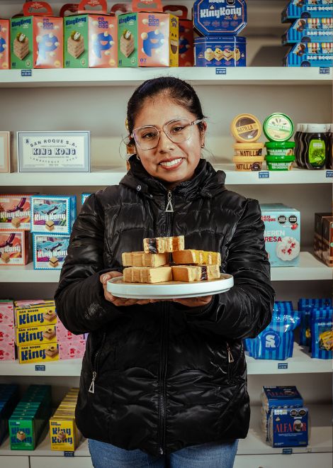 Originally from northern Peru, King Kong Tradicional has become one of the country's most recognisable treats