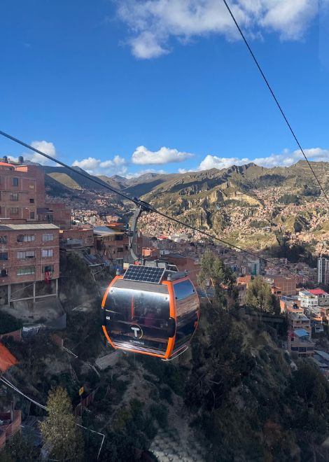 Take the city's iconic cable car