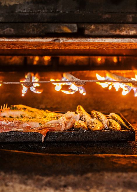 Fresh Atlantic catch, grilled to order