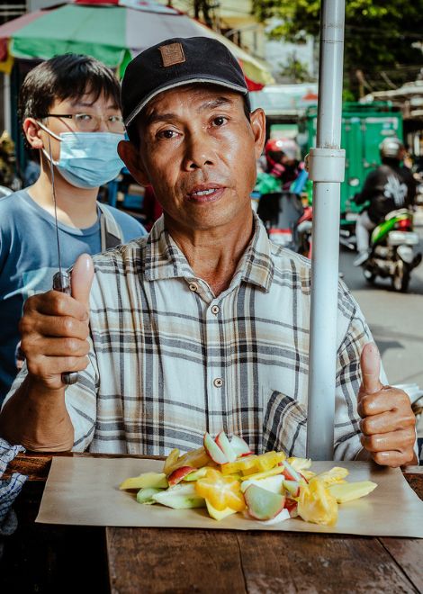 The food heroes of Jakarta. 