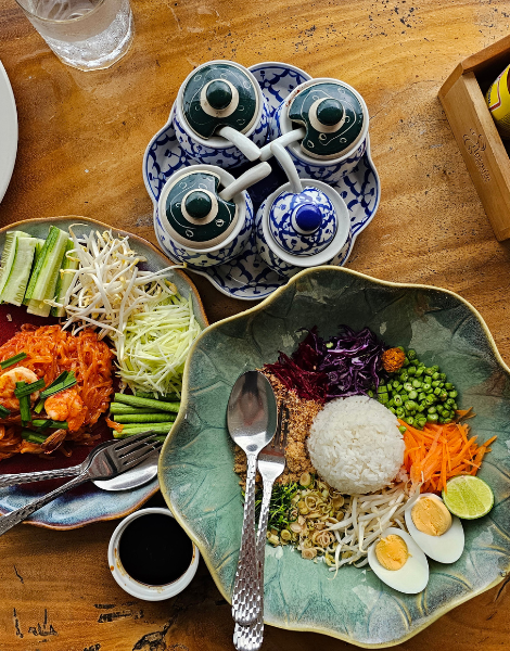 Discover new delicacies like Khao Yum - Southern Thai mixed rice salad