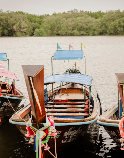All aboard the longtail boat to a historic fishing village