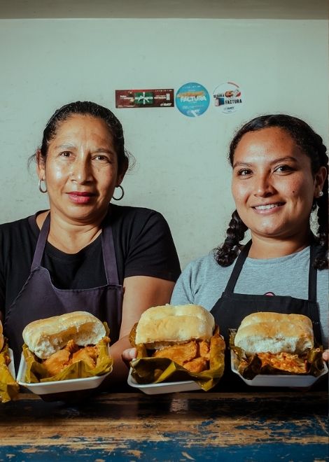 The food heroes of Antigua.