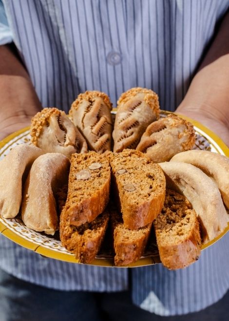 Delicate Moroccan pastries