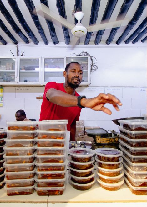Zanzibar's version of this Omani-influenced sweet.