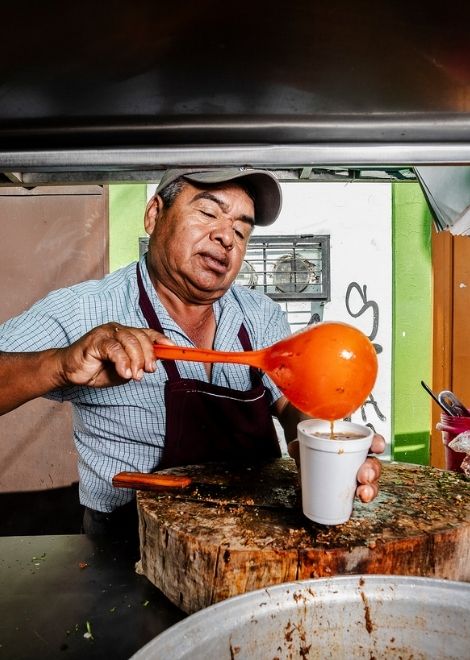 This isn't about fine dining, it's about exploring Oaxaca's iconic street food scene