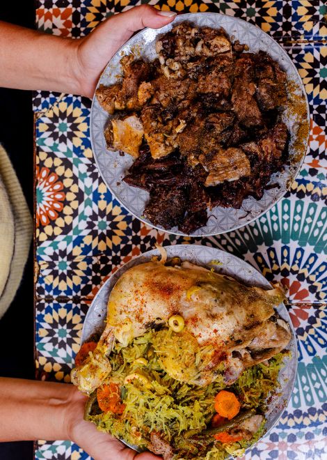 Try 15+ tastings across the Fes medina