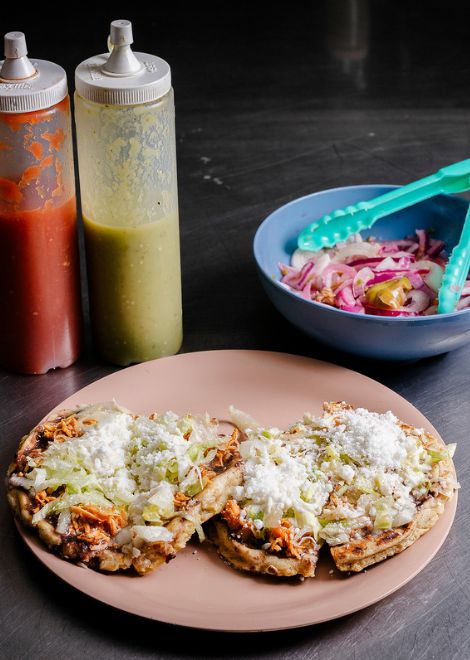 There's 15+ tastings on our lunchtime Cancun food tour