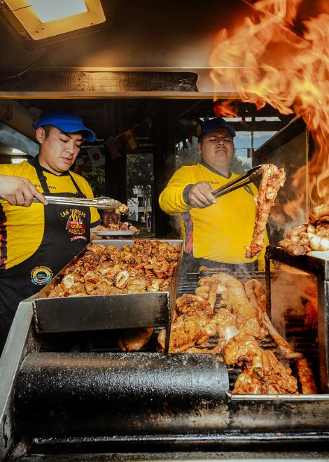 The food heroes of Quito.