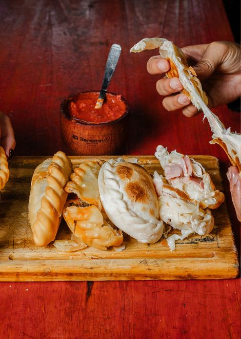 Hot from the oven, these classic Argentine empanadas pair buttery pastry with generous beef and cheese fillings