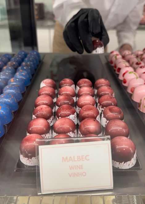 Visit a chocolatier for Mendoza wine-based chocolate